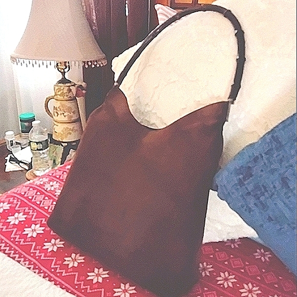 GUCCI SUEDE SHOULDER BAG BROWN SUEDE LEATHER - Picture 7 of 17